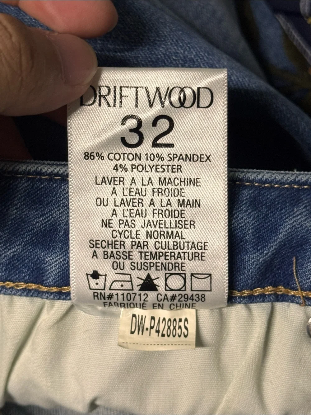 NEW Free People x Driftwood Farrah Embroidered Flare Jeans Mushroom 32